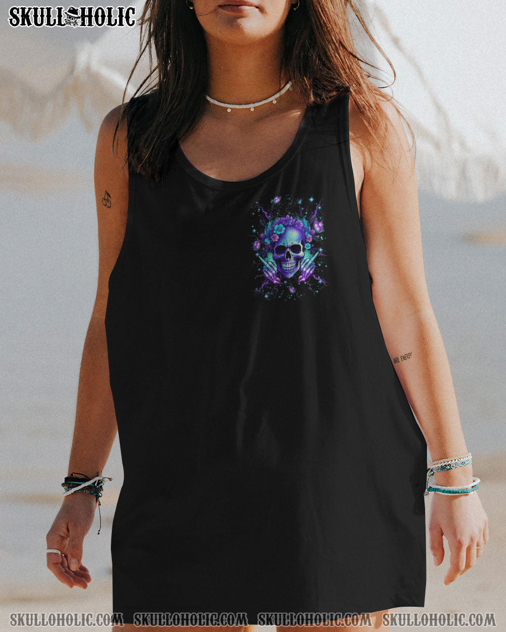 CAN YOU SEE THE F YOU SKULL ALL OVER PRINT – YHKD0711231