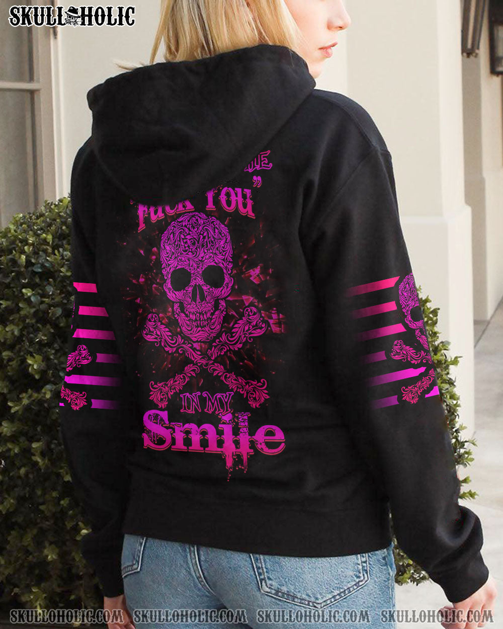 CAN YOU SEE THE F YOU SKULL ROSE ALL OVER PRINT – TLNZ0302231