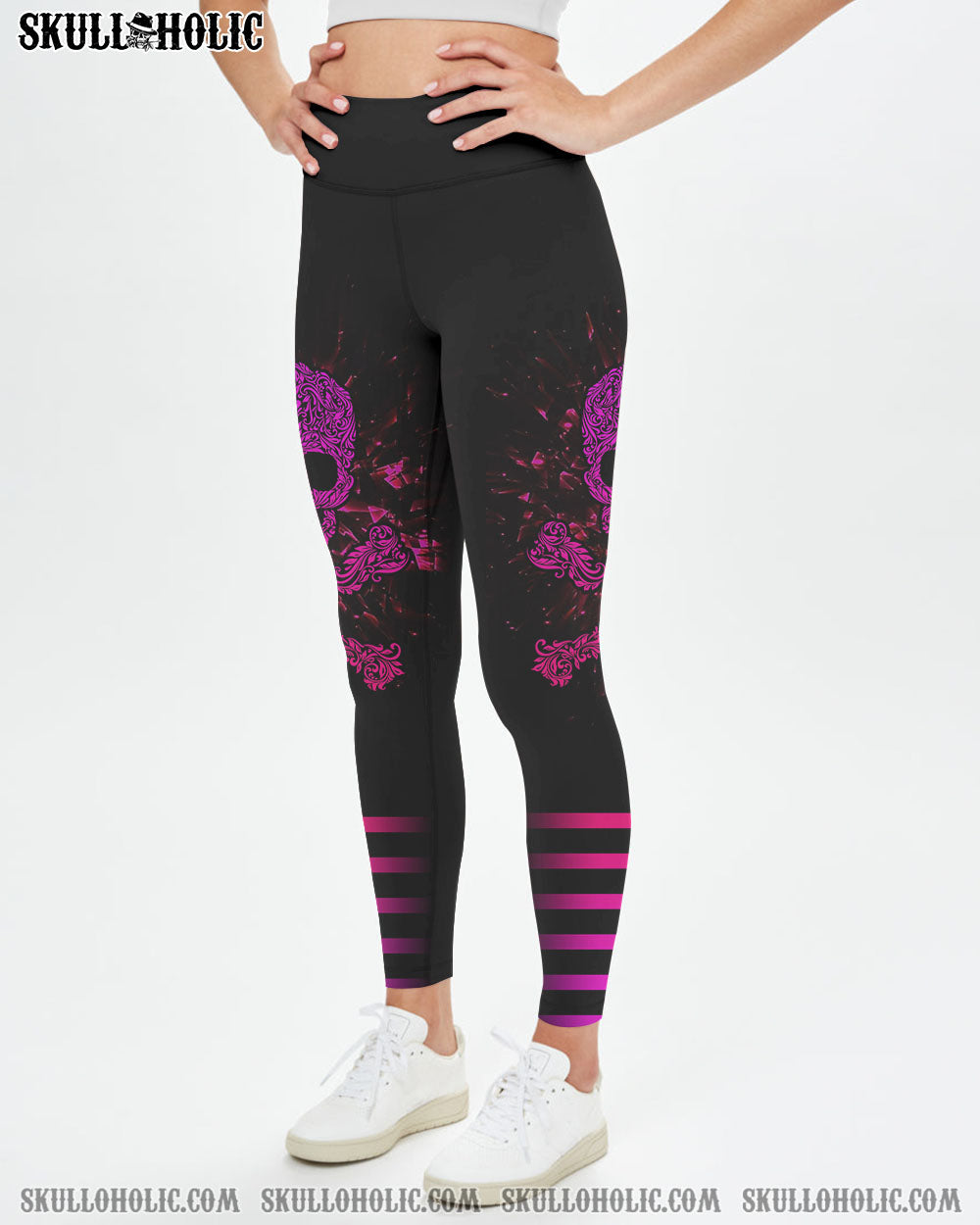 CAN YOU SEE THE F YOU SKULL ROSE ALL OVER PRINT – TLNZ0302231