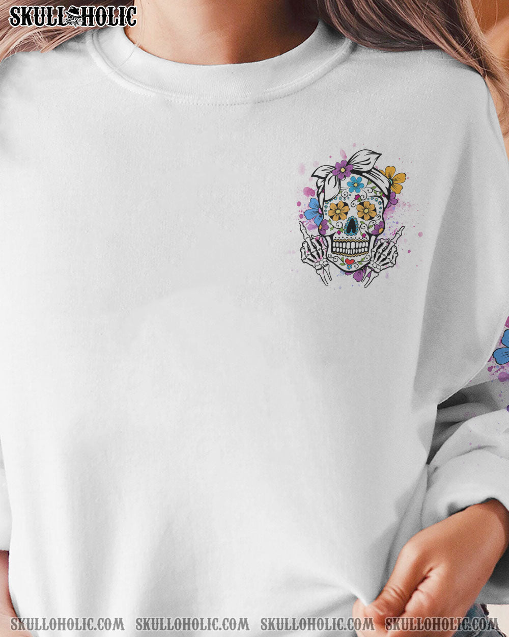 CAN YOU SEE THE F YOU SUGAR SKULL ALL OVER PRINT – YHHG1503231