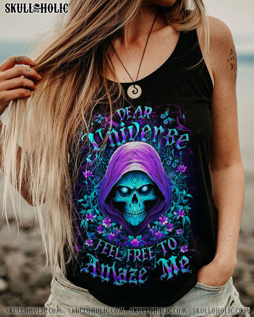 DEAR UNIVERSE FREE TO AMAZE ME ALL OVER PRINT – YHDU0510231