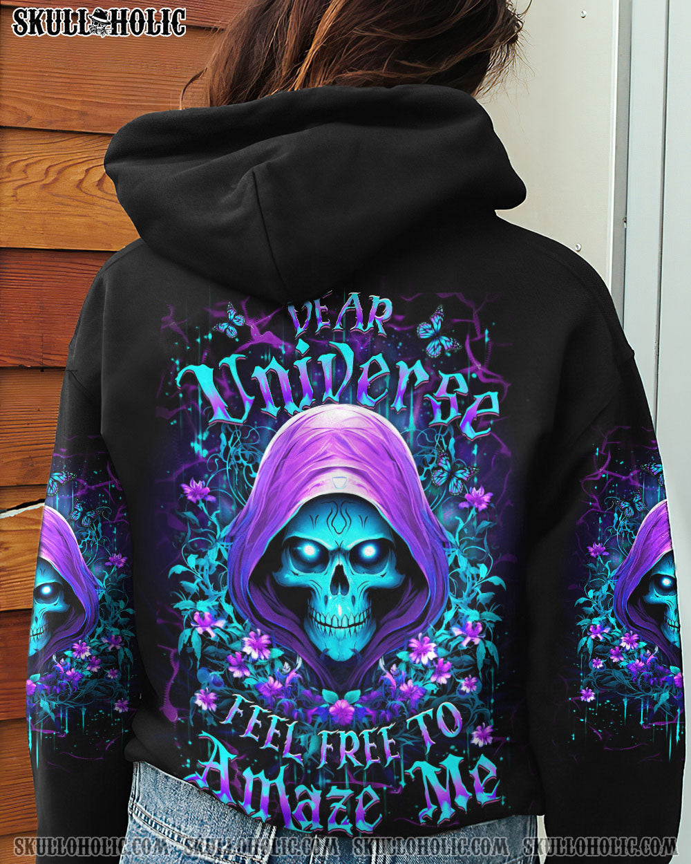 DEAR UNIVERSE FREE TO AMAZE ME ALL OVER PRINT – YHDU0510231