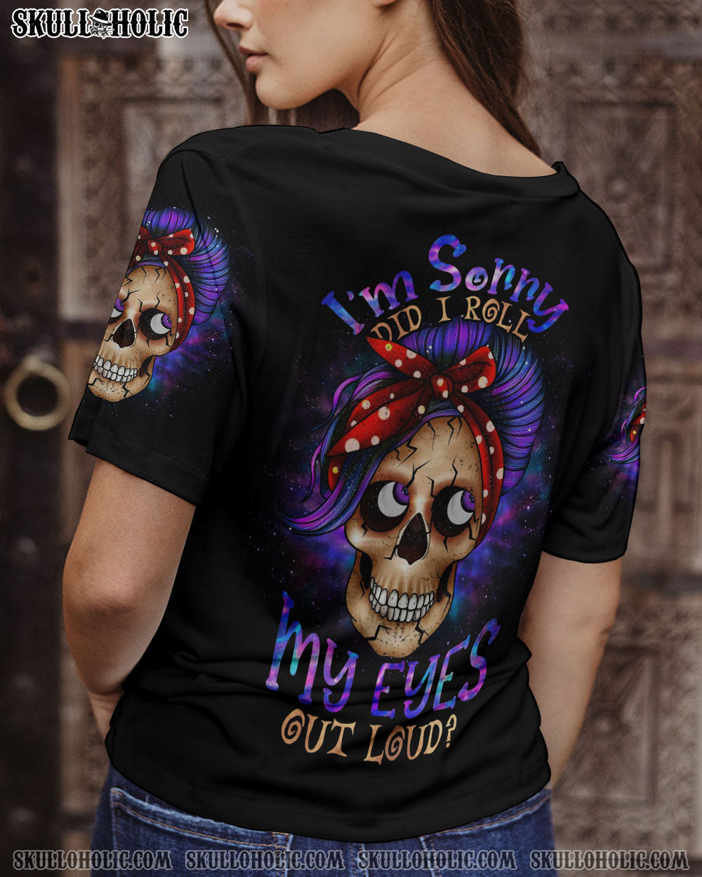 DID I ROLL MY EYES OUT LOUD MESSY BUN ALL OVER PRINT – TLNO0604231