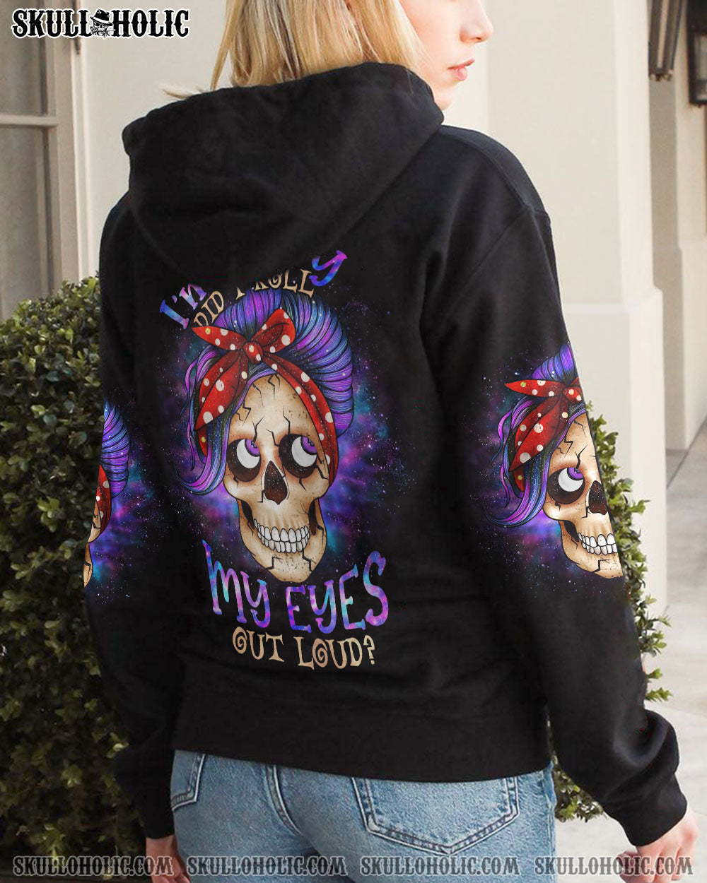 DID I ROLL MY EYES OUT LOUD MESSY BUN ALL OVER PRINT – TLNO0604231