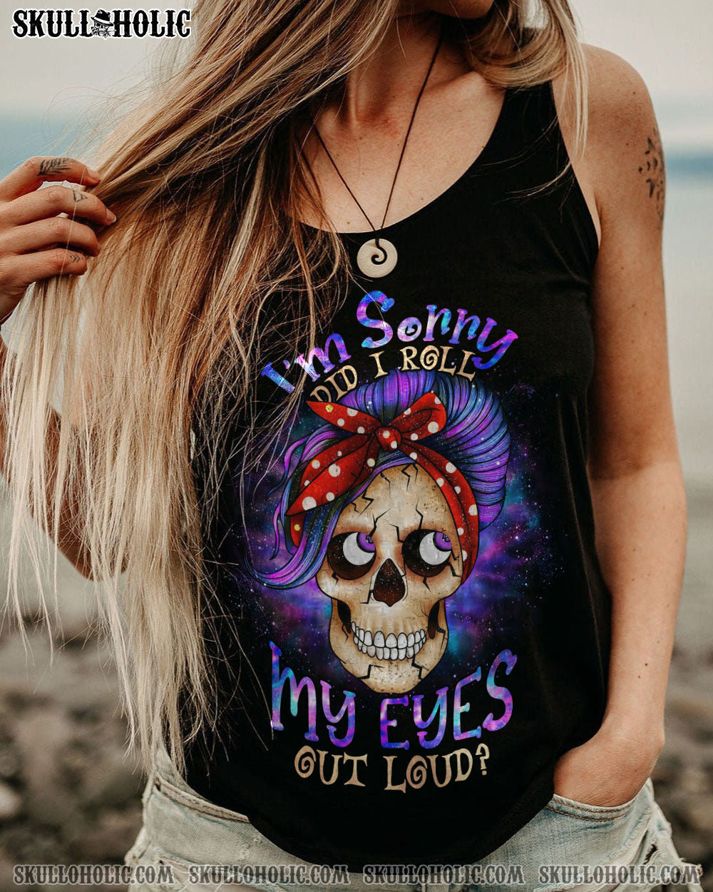 DID I ROLL MY EYES OUT LOUD MESSY BUN ALL OVER PRINT – TLNO0604231