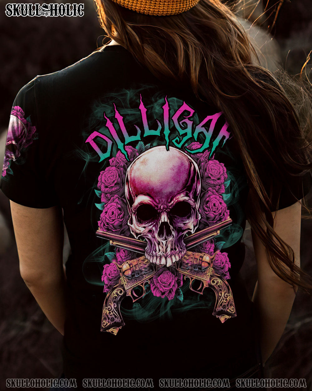 DILLIGAF SKULL ROSES G ALL OVER PRINT – TLTR2402232