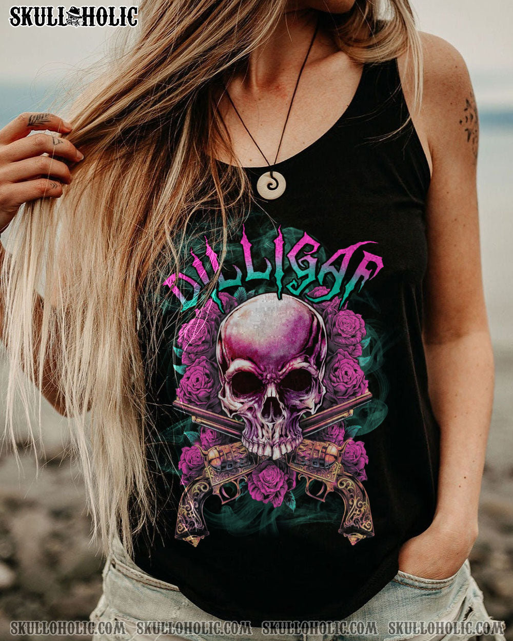 DILLIGAF SKULL ROSES G ALL OVER PRINT – TLTR2402232