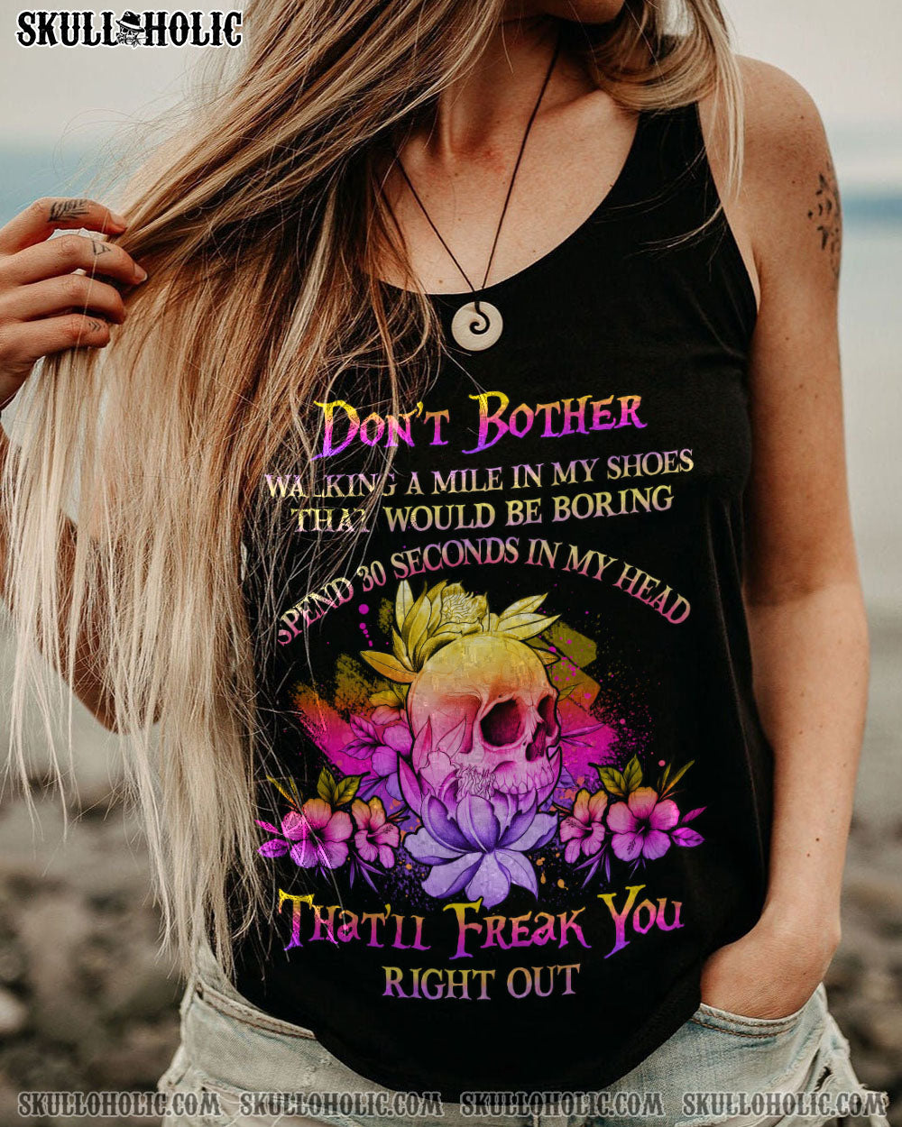 DON’T BOTHER WALKING A MILE IN MY SHOES ALL OVER PRINT – YHHG1302231