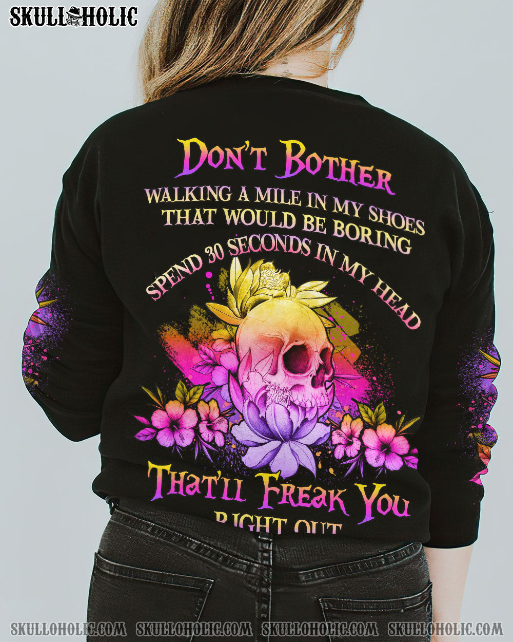 DON’T BOTHER WALKING A MILE IN MY SHOES ALL OVER PRINT – YHHG1302231