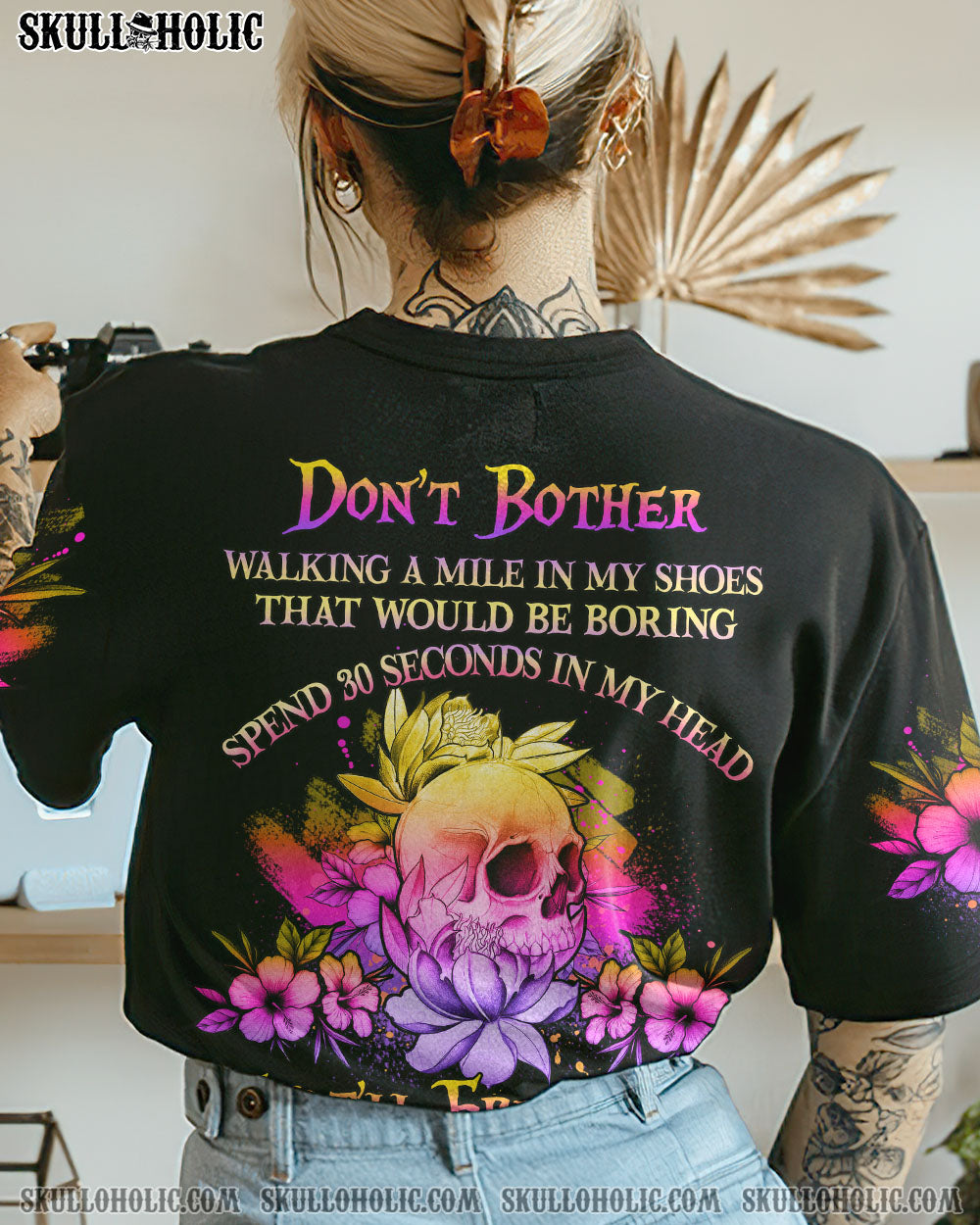 DON’T BOTHER WALKING A MILE IN MY SHOES ALL OVER PRINT – YHHG1302231