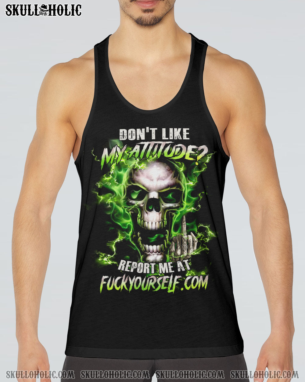 DON’T LIKE MY ATTITUDE MAD SKULL ALL OVER PRINT – TLTM0303231