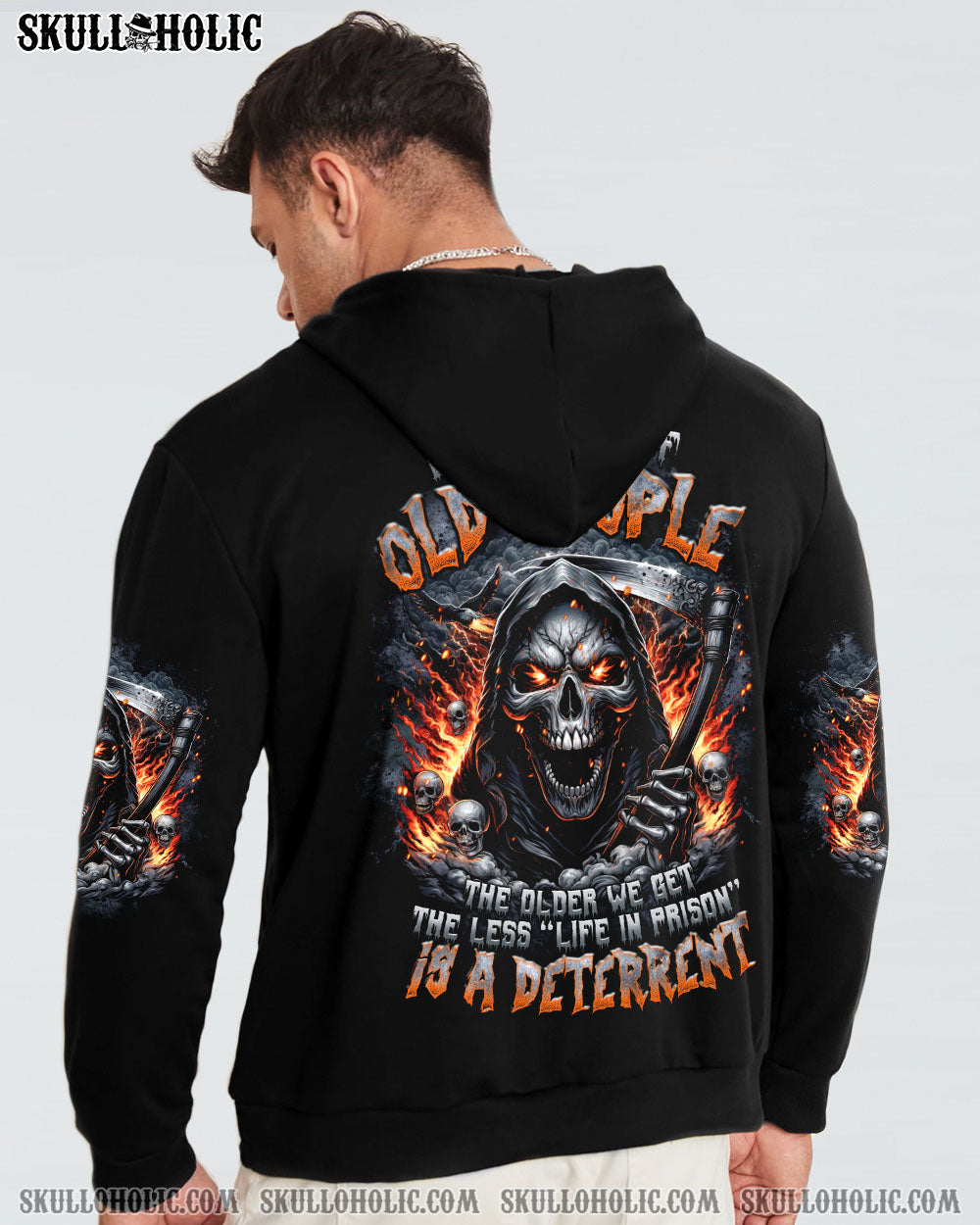 DON’T PISS OFF OLD PEOPLE SKULL ALL OVER PRINT – TLTR1707242
