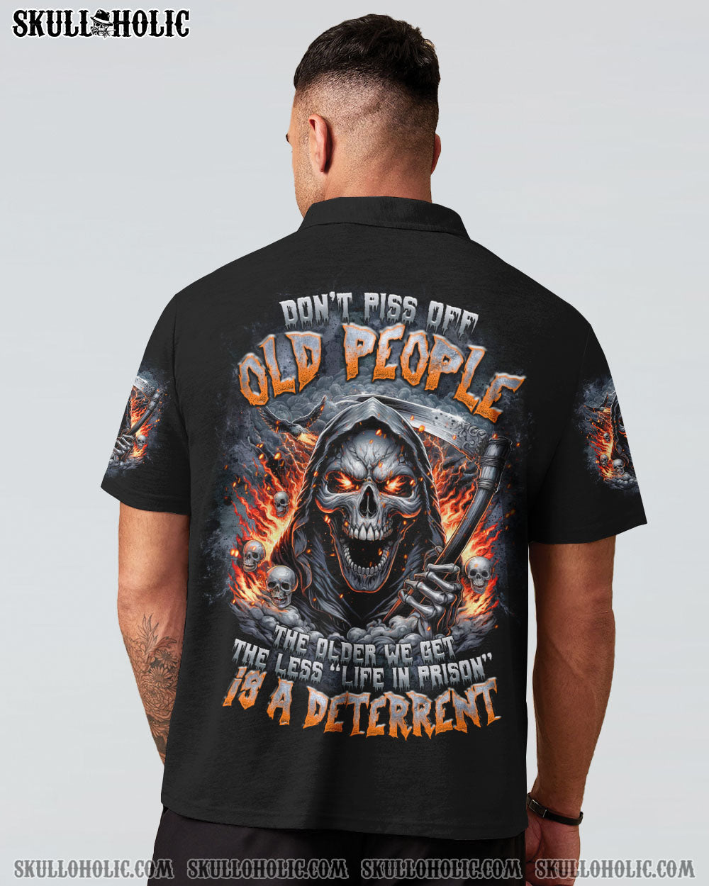 DON’T PISS OFF OLD PEOPLE SKULL ALL OVER PRINT – TLTR1707242