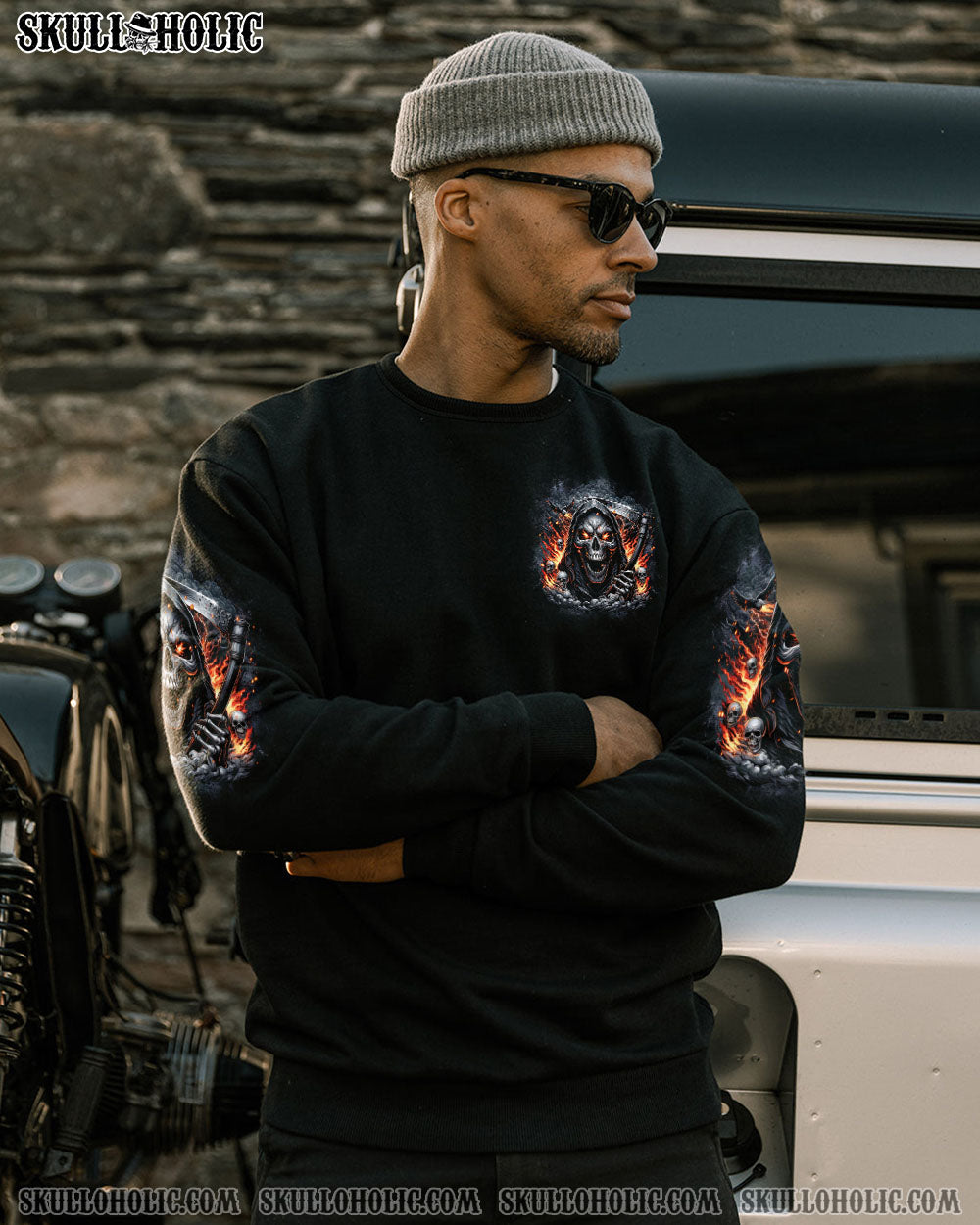 DON’T PISS OFF OLD PEOPLE SKULL ALL OVER PRINT – TLTR1707242