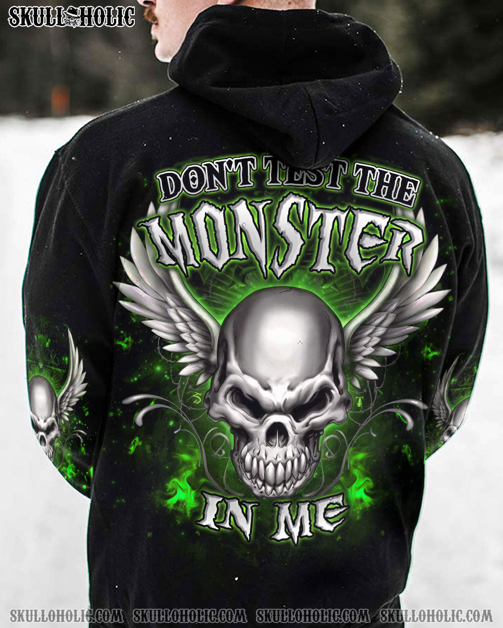 DON'T TEST THE MONSTER IN ME ALL OVER PRINT - YHLN0404231