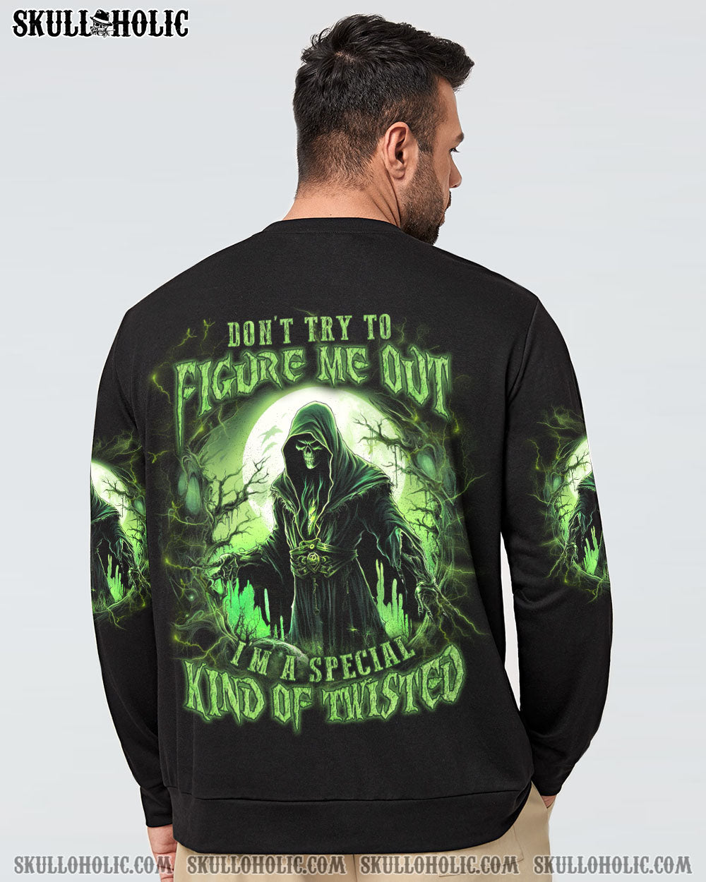 DON’T TRY TO FIGURE ME OUT ALL OVER PRINT – YHLN0709231