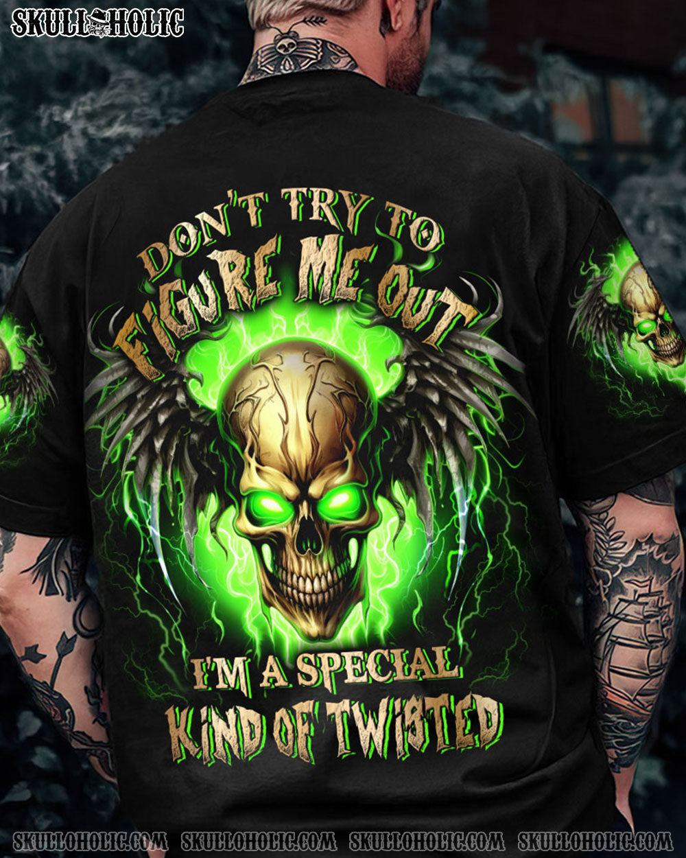 DON'T TRY TO FIGURE ME OUT ALL OVER PRINT - YHLN1907234