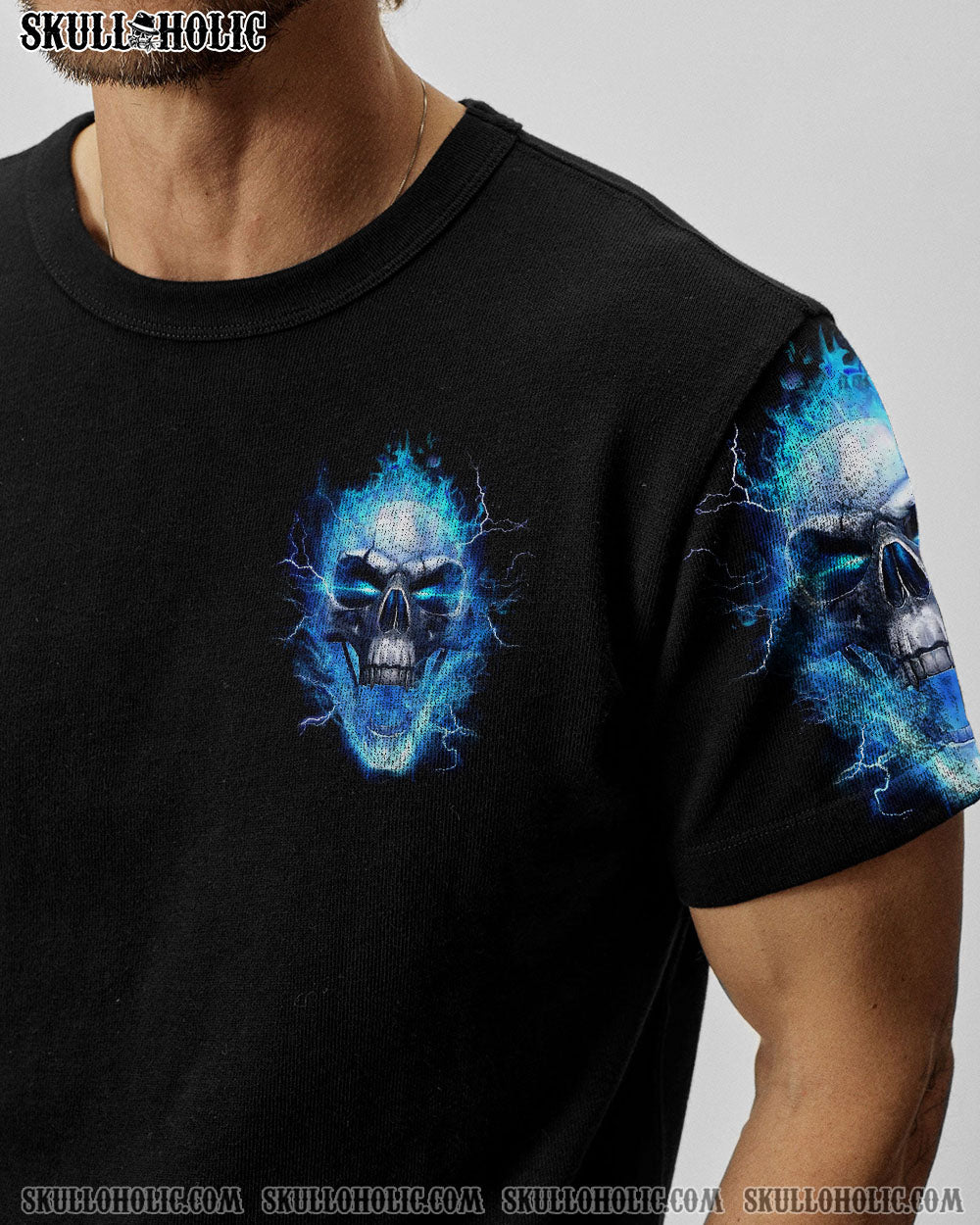 DON’T TRY TO FIGURE ME OUT FIRE SKULL ALL OVER PRINT – YHNT0704234