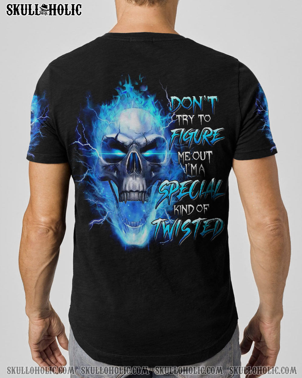 DON’T TRY TO FIGURE ME OUT FIRE SKULL ALL OVER PRINT – YHNT0704234