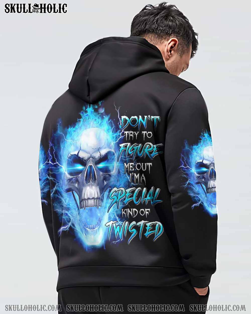 DON’T TRY TO FIGURE ME OUT FIRE SKULL ALL OVER PRINT – YHNT0704234