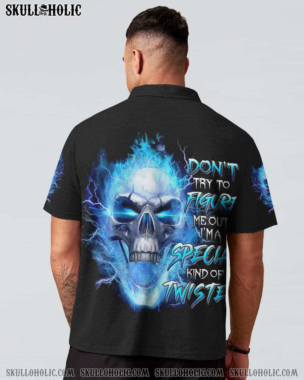 DON’T TRY TO FIGURE ME OUT FIRE SKULL ALL OVER PRINT – YHNT0704234
