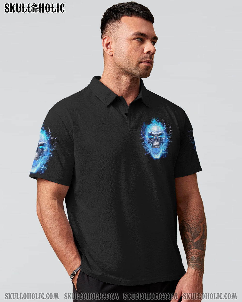 DON’T TRY TO FIGURE ME OUT FIRE SKULL ALL OVER PRINT – YHNT0704234