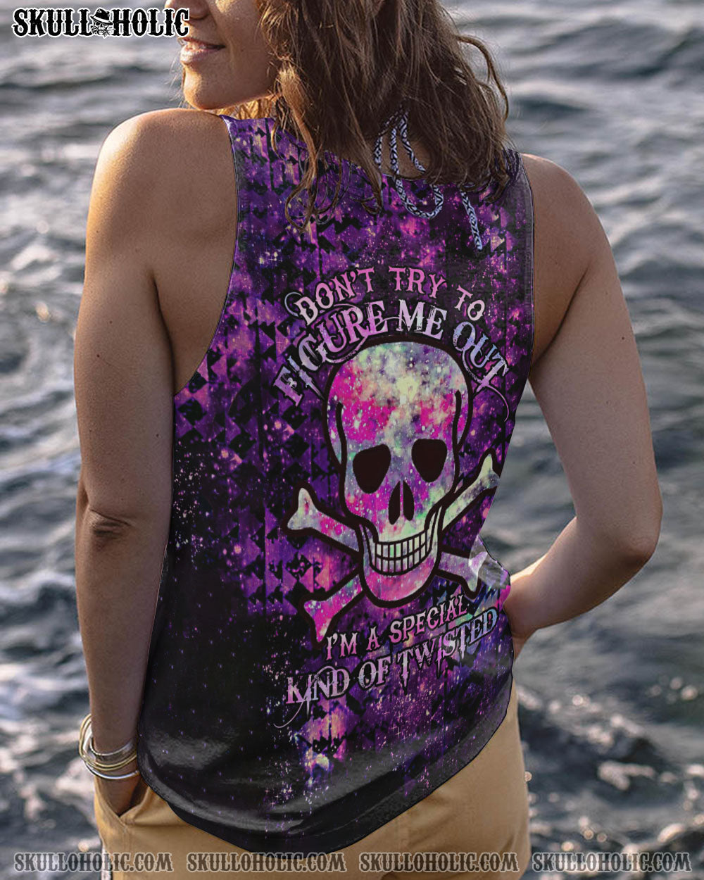 DON’T TRY TO FIGURE ME OUT GALAXY SKULL BONES ALL OVER PRINT – TLTR2112222