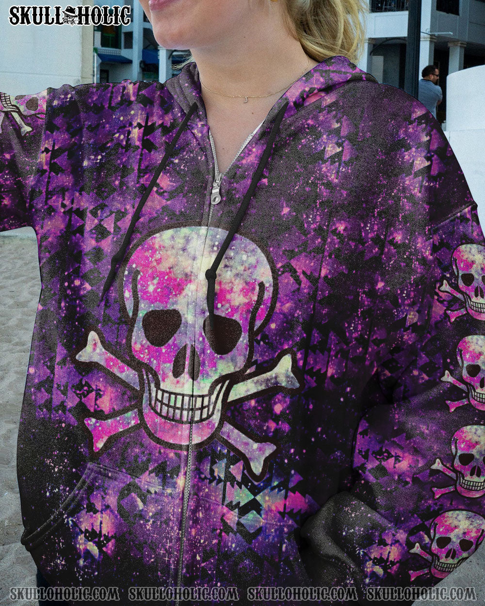 DON’T TRY TO FIGURE ME OUT GALAXY SKULL BONES ALL OVER PRINT – TLTR2112222