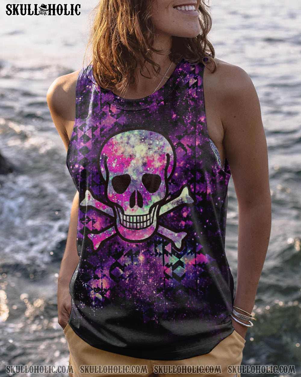 DON’T TRY TO FIGURE ME OUT GALAXY SKULL BONES ALL OVER PRINT – TLTR2112222