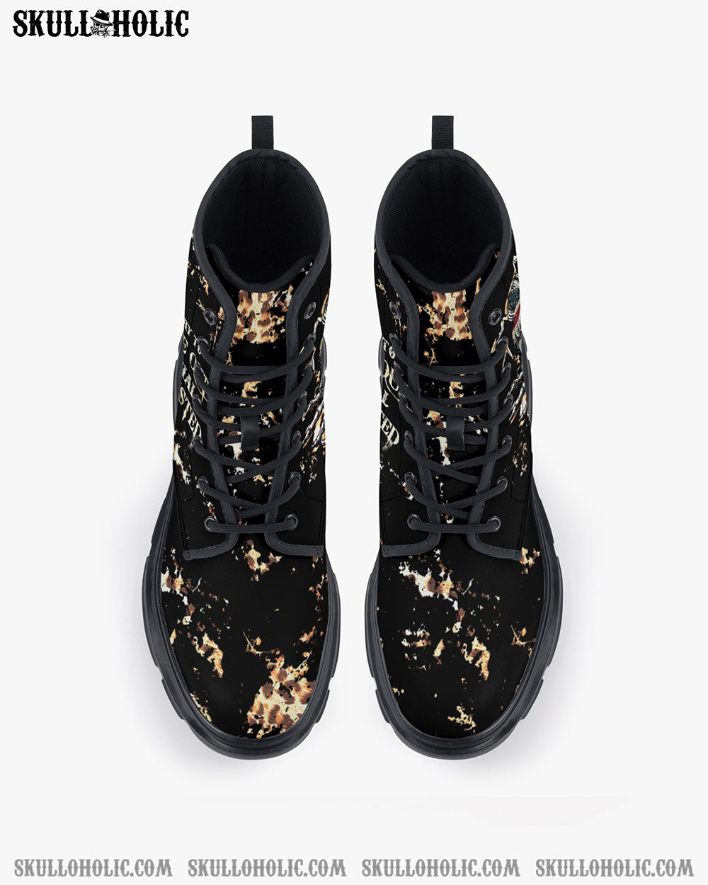 DON’T TRY TO FIGURE ME OUT LEATHER CHUNKY BOOTS – TLTW0512224