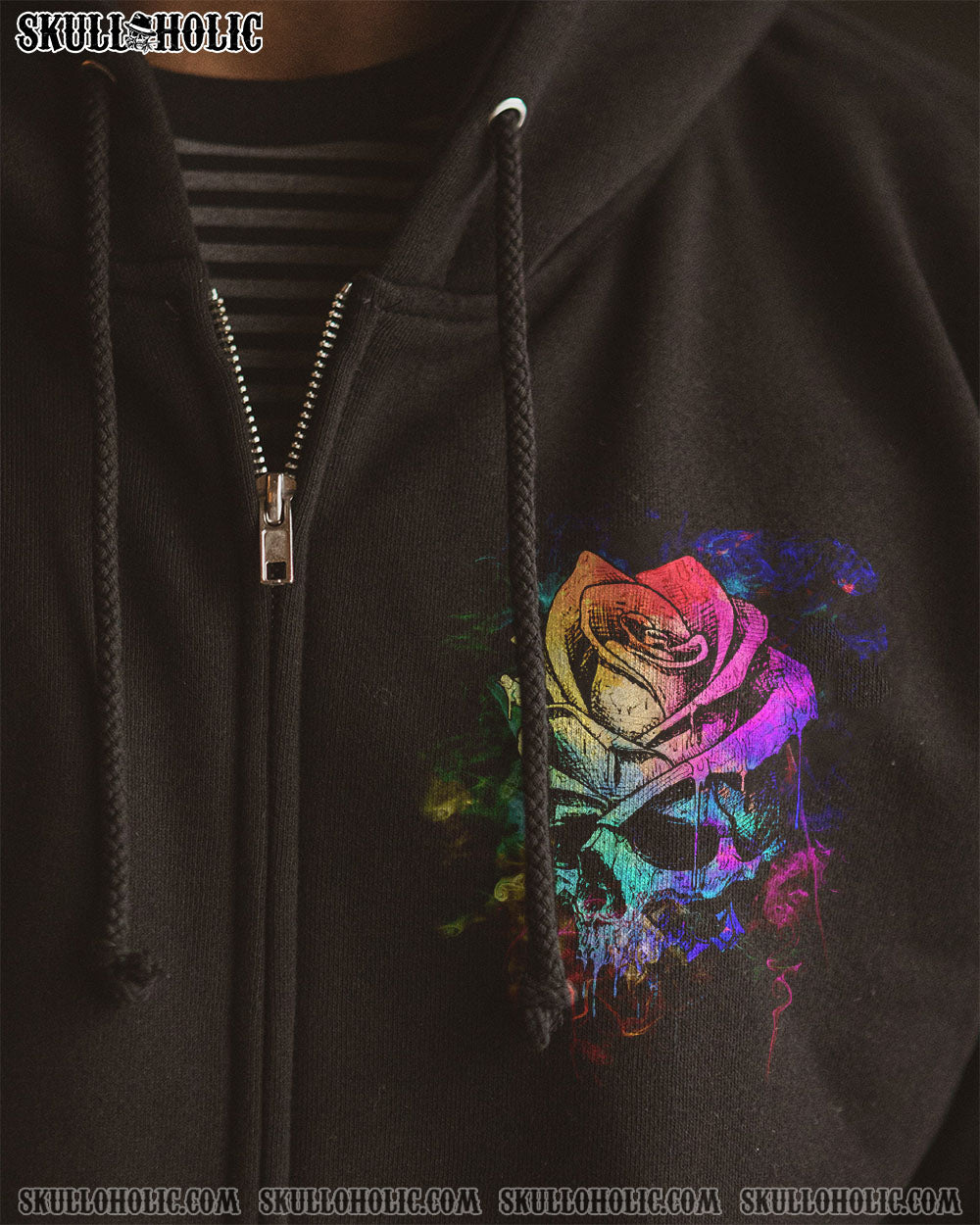 DON’T TRY TO FIGURE ME OUT ROSE SKULL ALL OVER PRINT – TLTW0803234