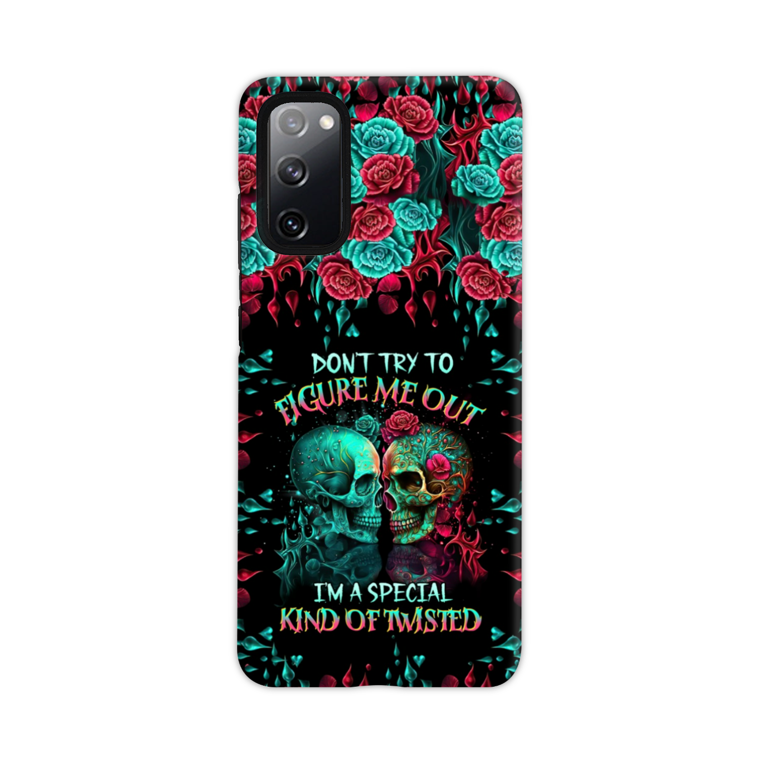 DON’T TRY TO FIGURE ME OUT SKULL PHONE CASE – TLTR0504237
