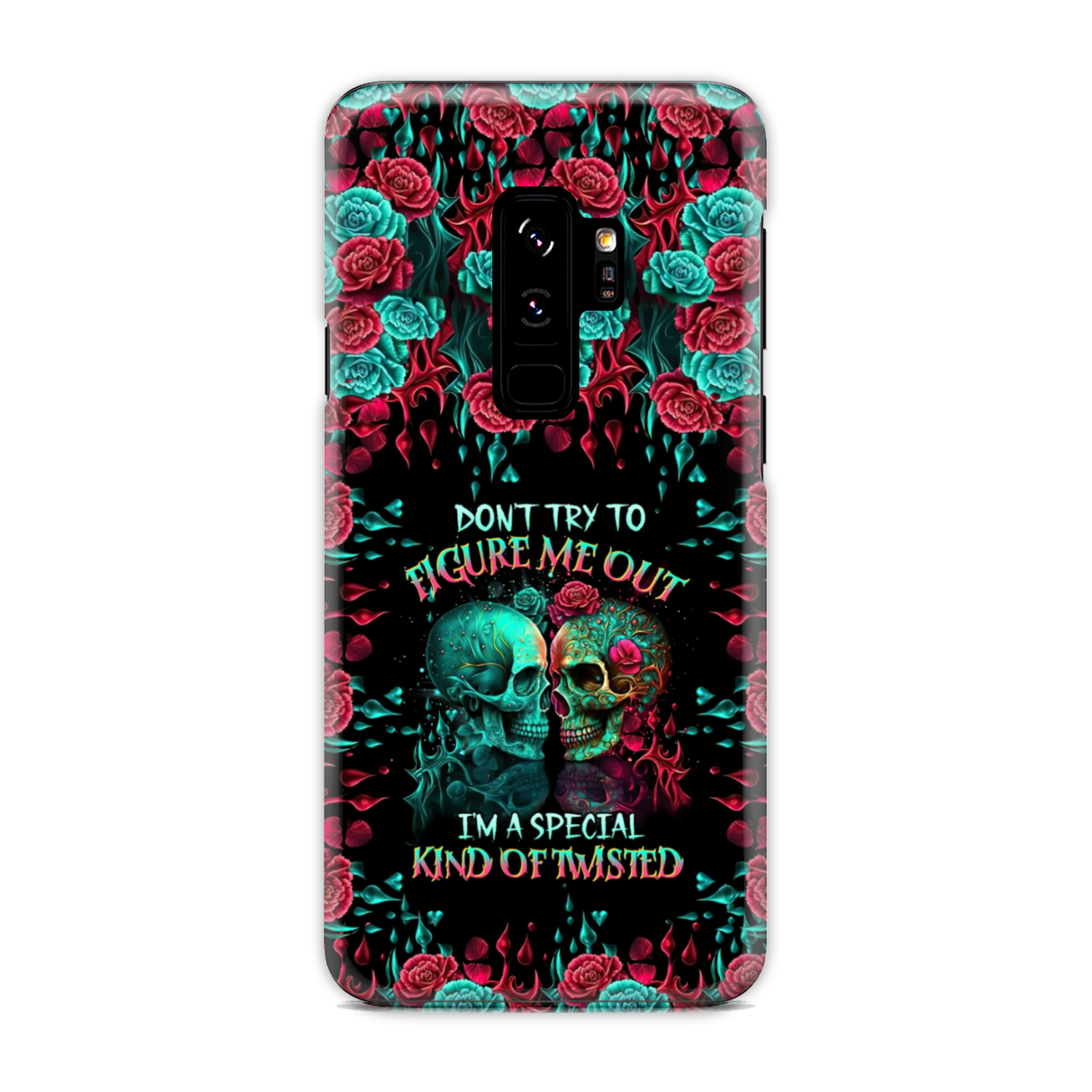 DON’T TRY TO FIGURE ME OUT SKULL PHONE CASE – TLTR0504237