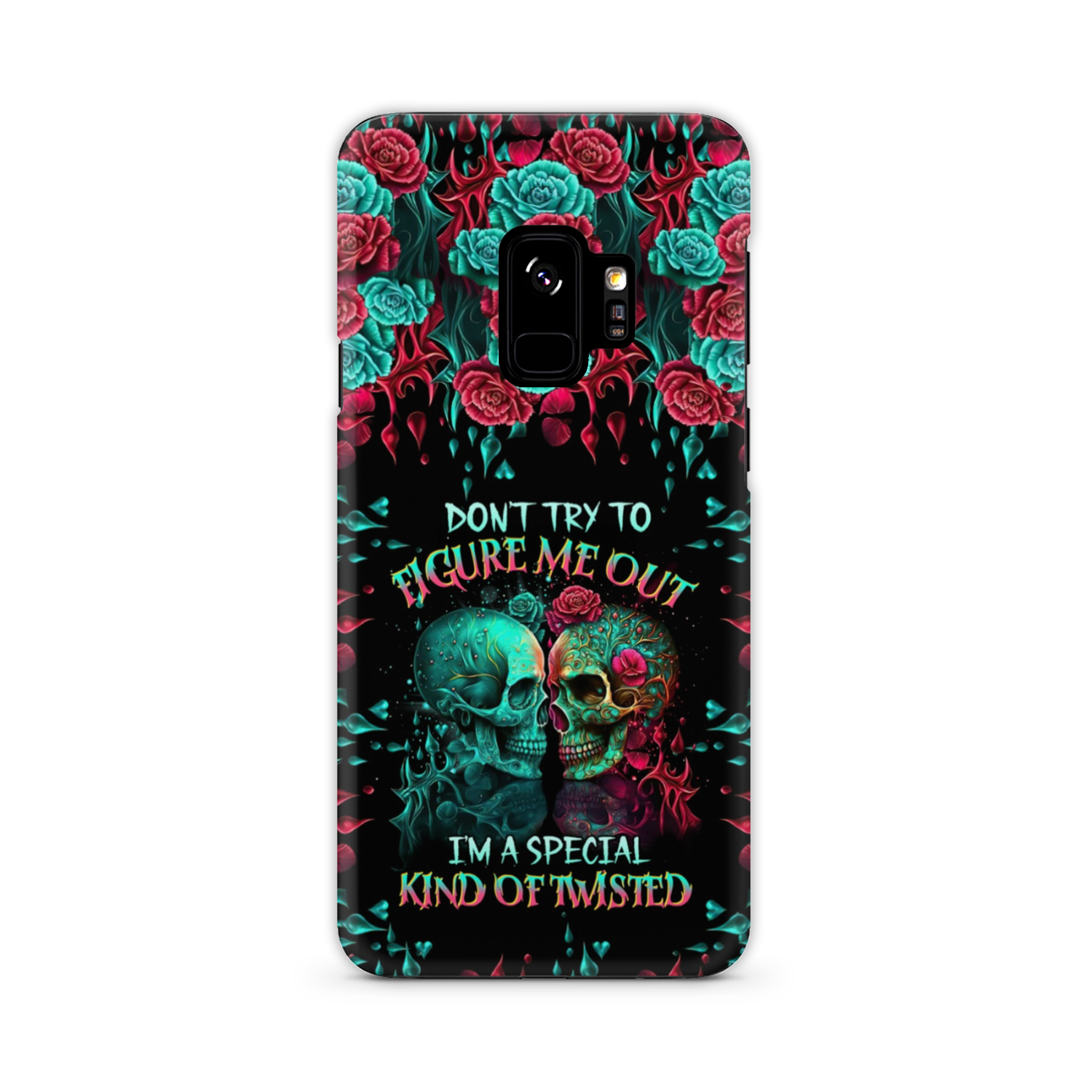 DON’T TRY TO FIGURE ME OUT SKULL PHONE CASE – TLTR0504237