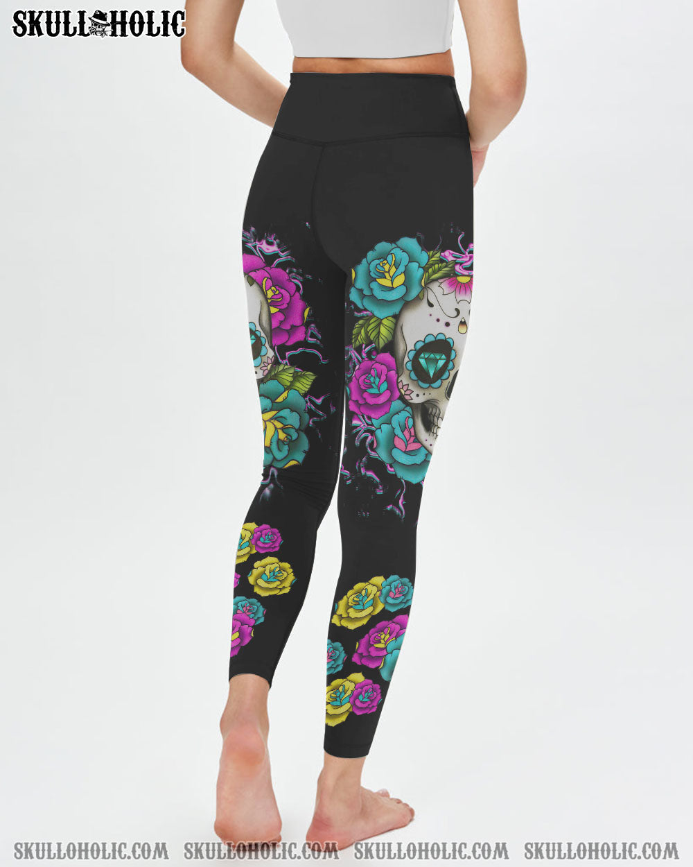 DON’T TRY TO FIGURE ME OUT SUGAR SKULL ROSE ALL OVER PRINT – TLTR1612221