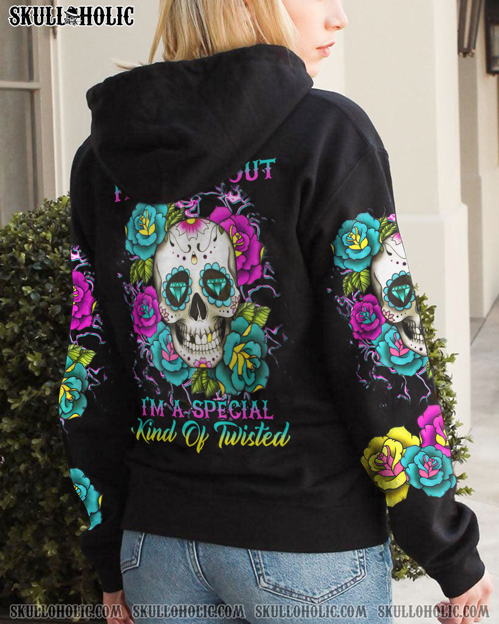 DON’T TRY TO FIGURE ME OUT SUGAR SKULL ROSE ALL OVER PRINT – TLTR1612221