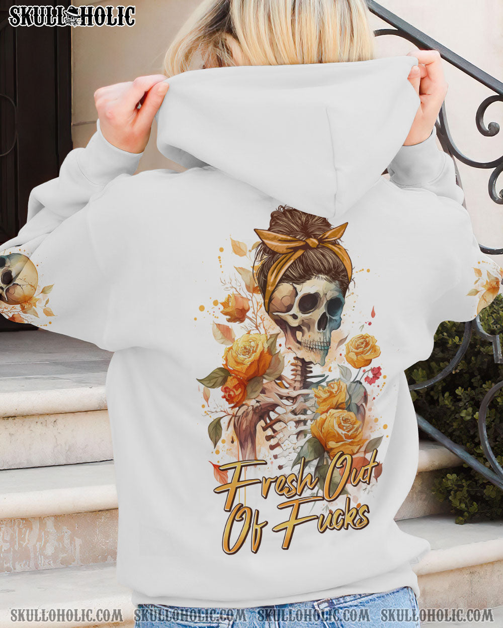 FRESH OUT OF F SKELETON ROSE ALL OVER PRINT – TLNO0903231