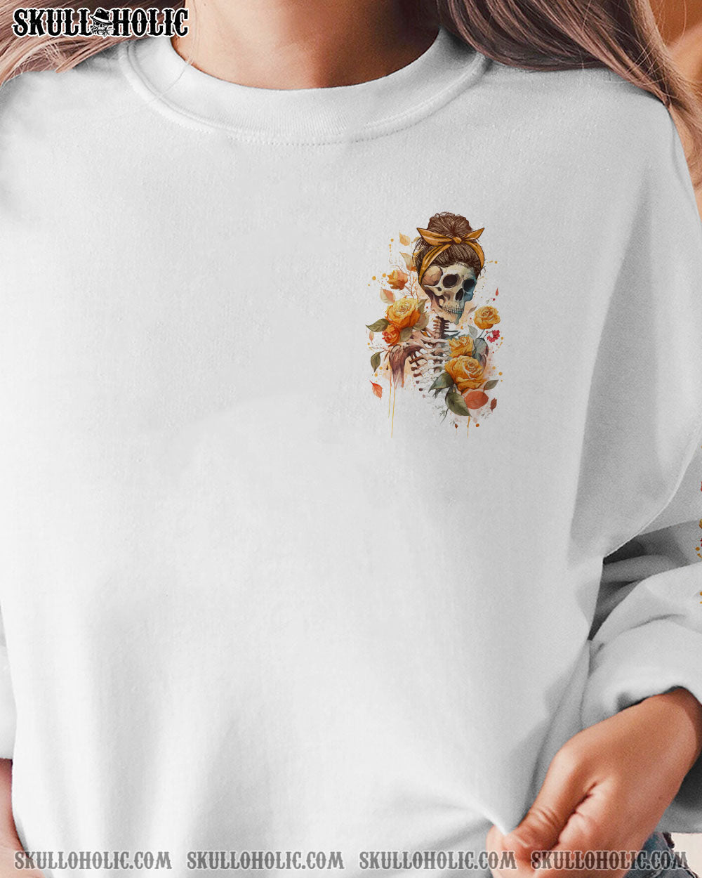 FRESH OUT OF F SKELETON ROSE ALL OVER PRINT – TLNO0903231