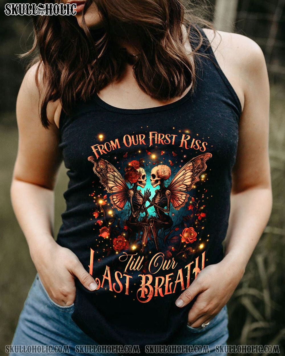 FROM OUR FIRST KISS SKULL ALL OVER PRINT – TYTD0610234
