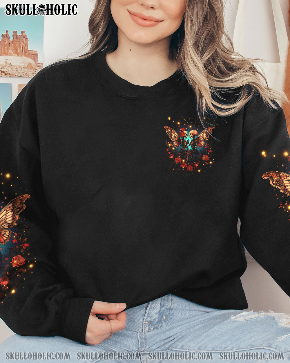FROM OUR FIRST KISS SKULL ALL OVER PRINT – TYTD0610234