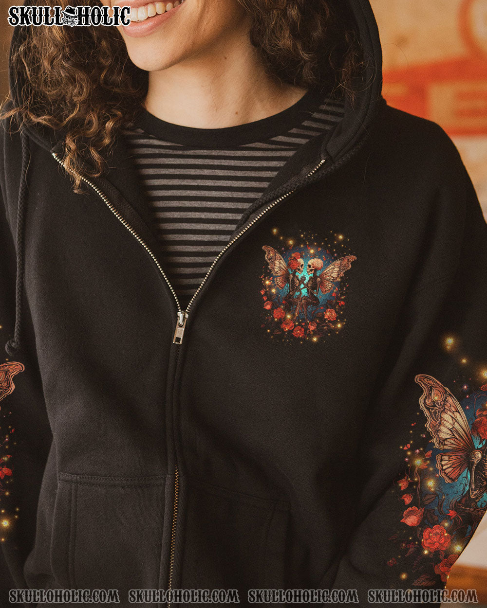 FROM OUR FIRST KISS SKULL ALL OVER PRINT – TYTD0610234