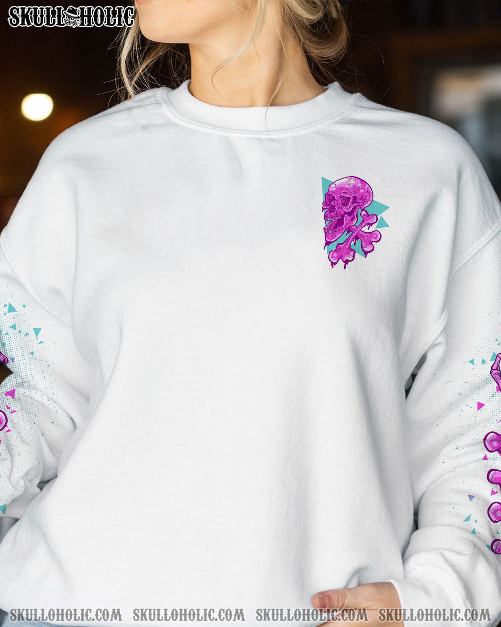 HA HA F YOU SKULL BONES ALL OVER PRINT – TLNZ1612222