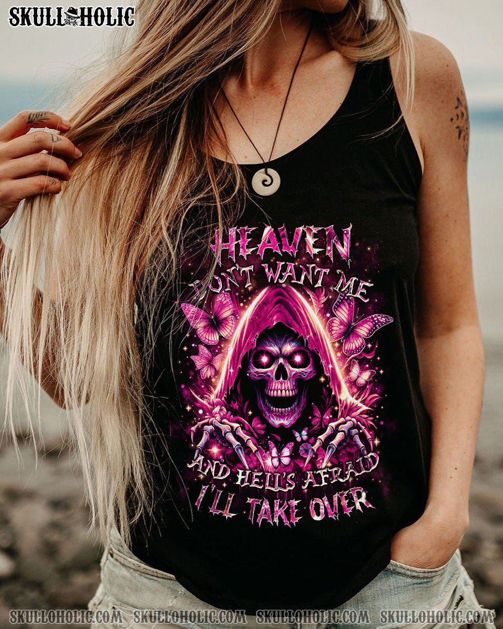 HEAVEN DON’T WANT ME ALL OVER PRINT – YHKD1904242