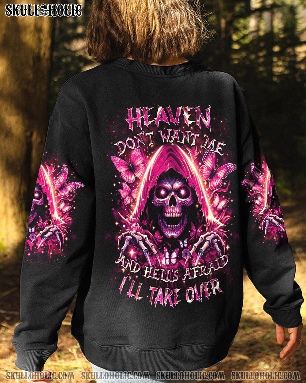 HEAVEN DON’T WANT ME ALL OVER PRINT – YHKD1904242