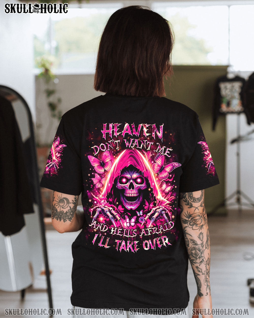 HEAVEN DON’T WANT ME ALL OVER PRINT – YHKD1904242