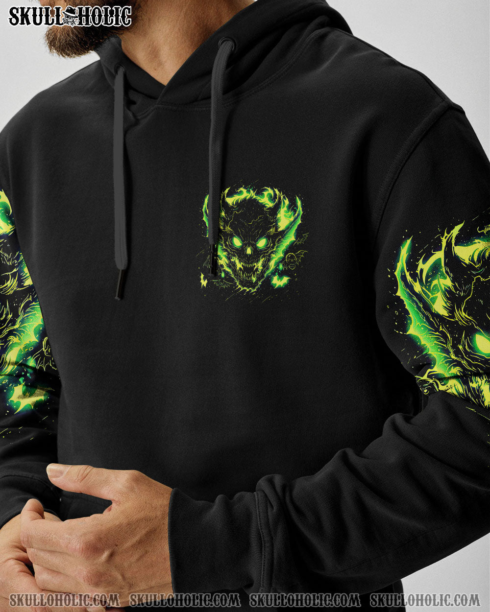 HEAVEN DON’T WANT ME DEMON SKULL ALL OVER PRINT – TLTW1904241