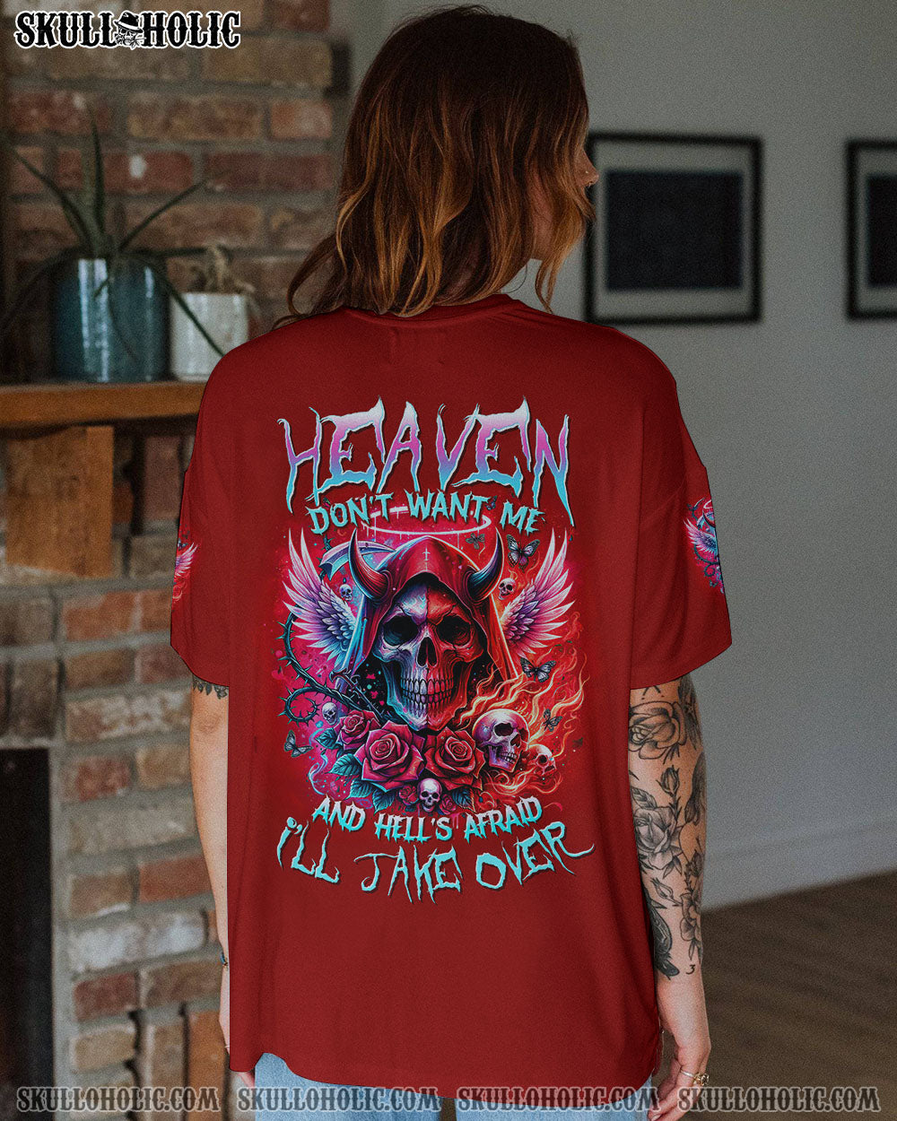 HEAVEN DON’T WANT ME REAPER ALL OVER PRINT – TLTW17022412