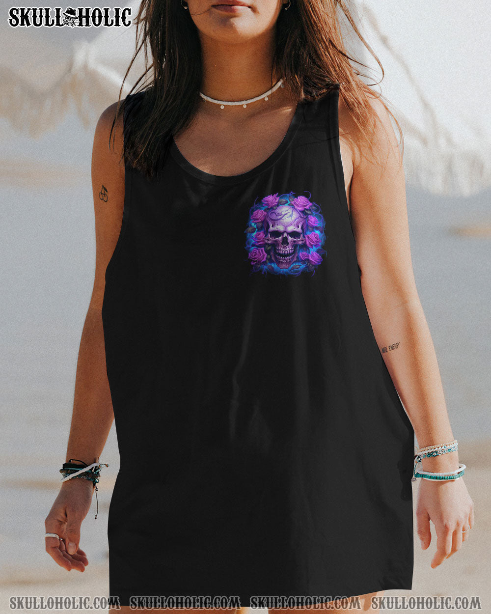 HEAVEN DON’T WANT ME ROSE SKULL ALL OVER PRINT – TLTR1406234