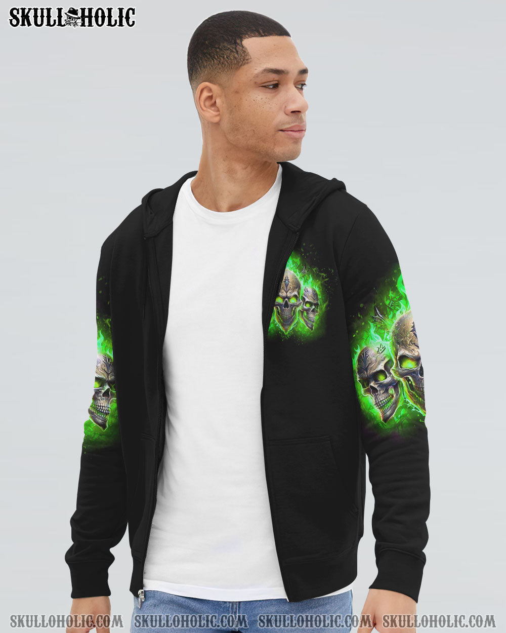 HEAVEN DON’T WANT ME SKULL ALL OVER PRINT – YHHN0902232