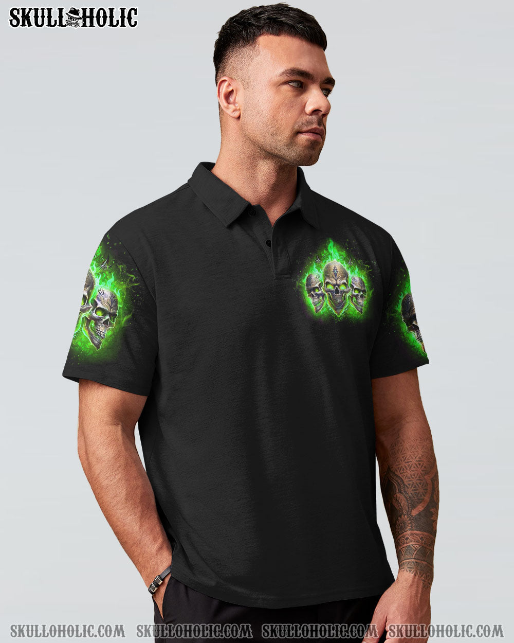 HEAVEN DON’T WANT ME SKULL ALL OVER PRINT – YHHN0902232